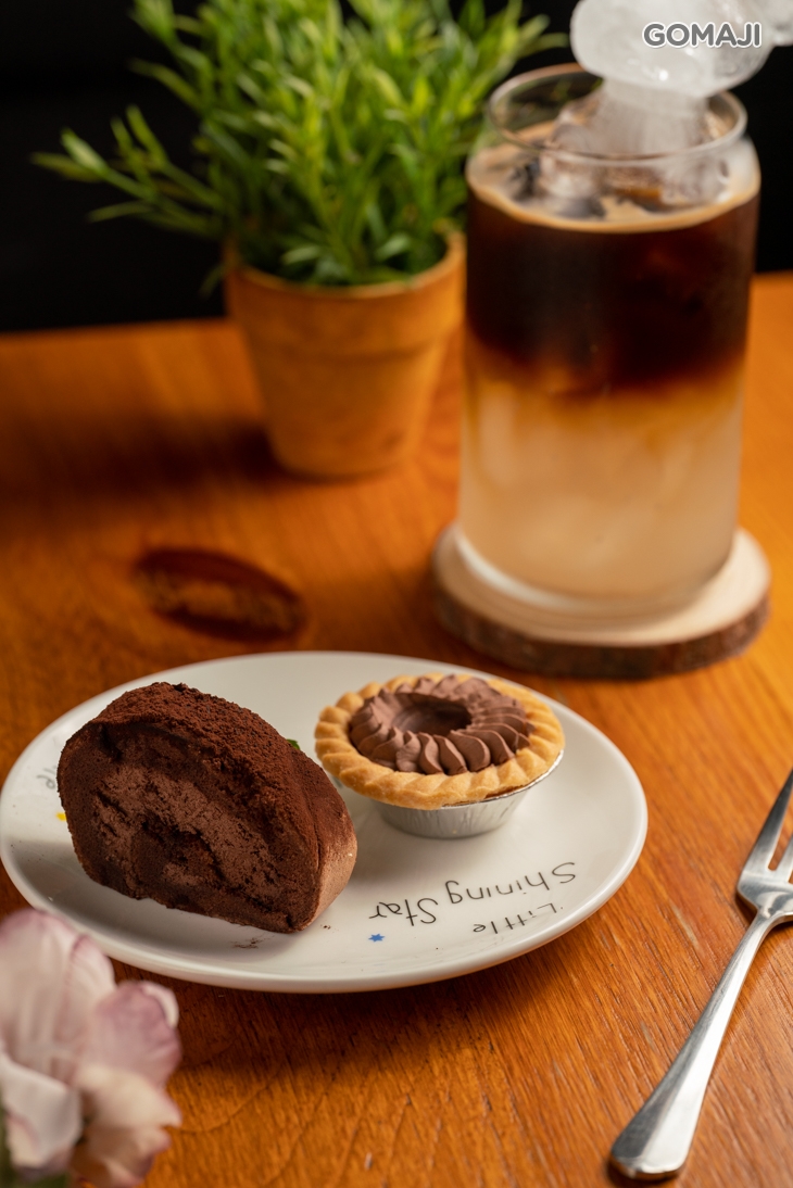 特濃可可捲+可可小塔