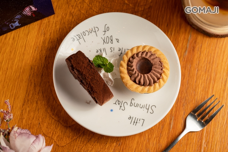 特濃可可捲+可可小塔