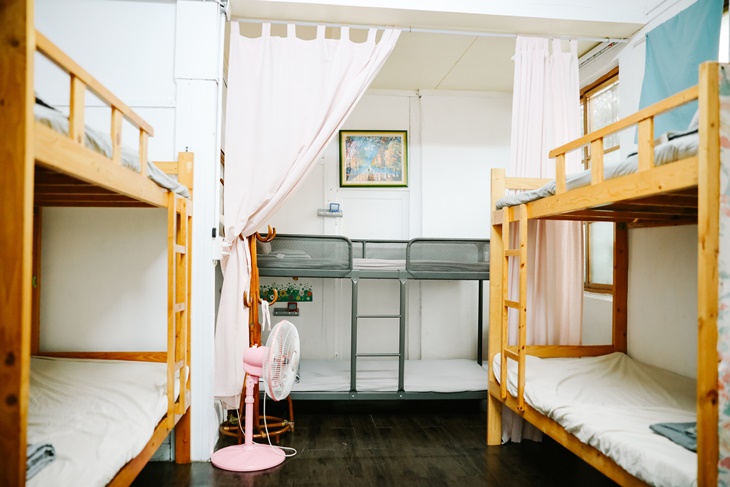  單人混合宿舍房床位