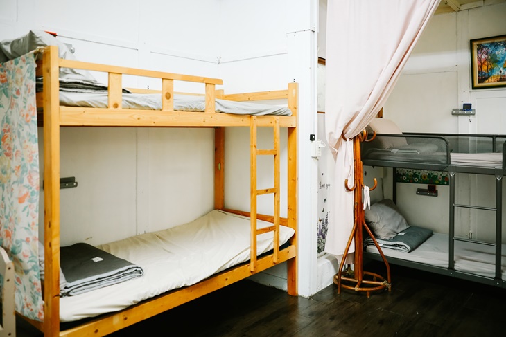  單人混合宿舍房床位