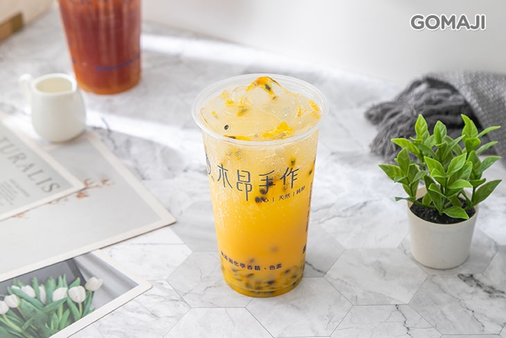 鮮百香多多氣泡飲