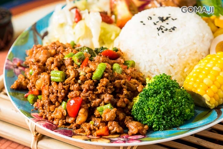 馬來阿北打拋豬飯