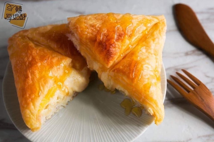 蜜香酥皮奶酥厚片