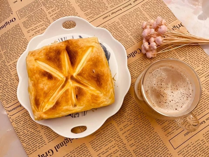 蜜香酥皮起司奶酥厚片