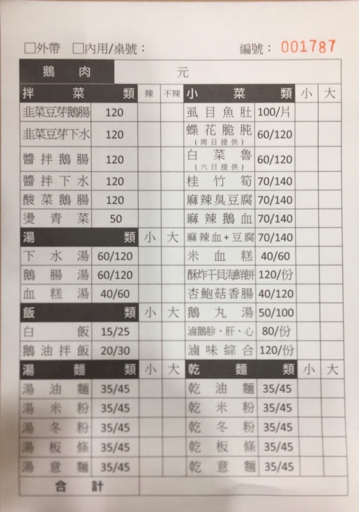 鵝肉世家(木柵店)