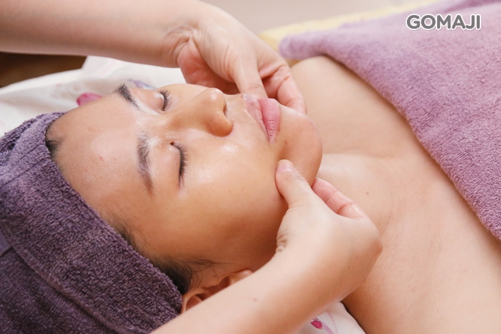 按摩(活氧水果面霜+臉部按摩油)