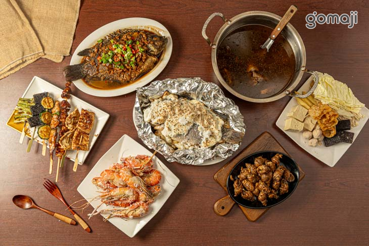 魚樂城烤魚串燒