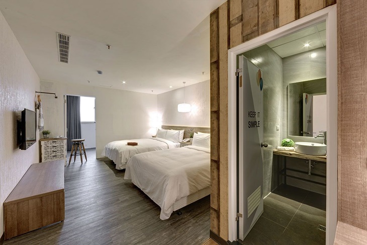 樂亞香草藝術旅店四人房