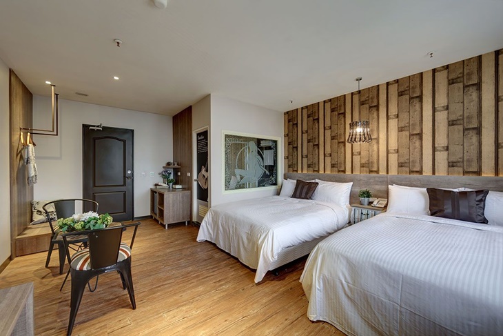 樂亞香草藝術旅店四人房