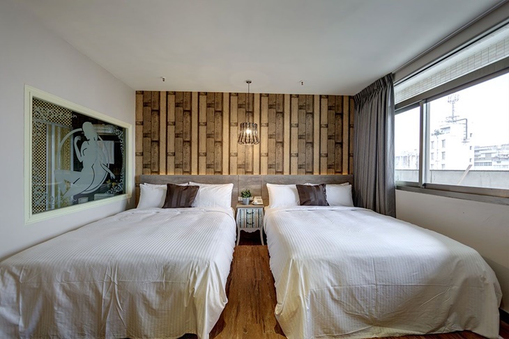 樂亞香草藝術旅店四人房