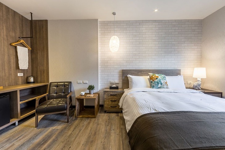 樂亞香草藝術旅店雙人房]