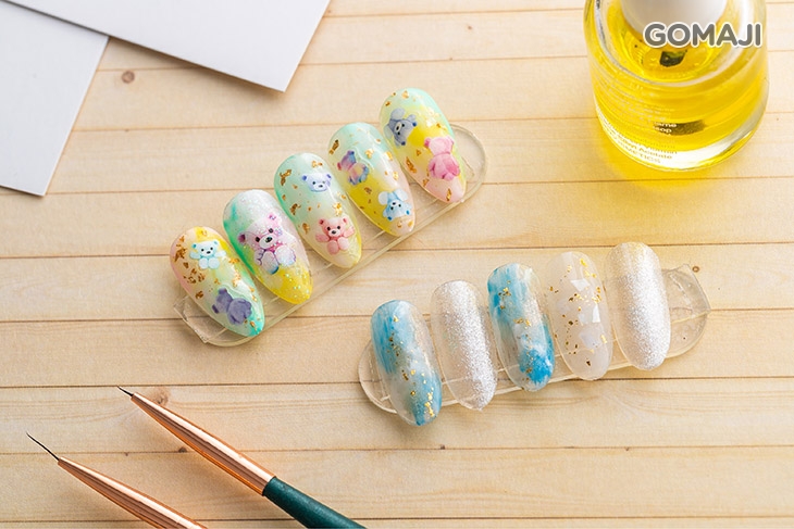 日韓造型繽紛款手部凝膠美甲20款