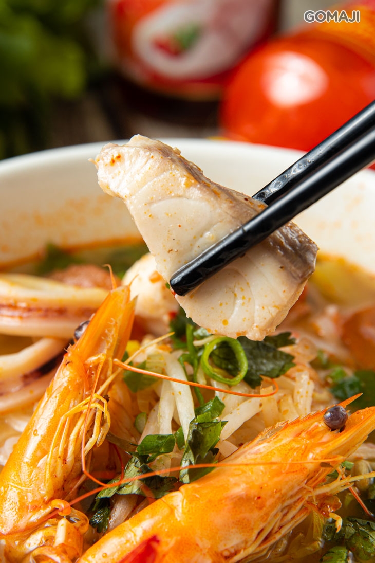 酸辣湯海鮮河粉