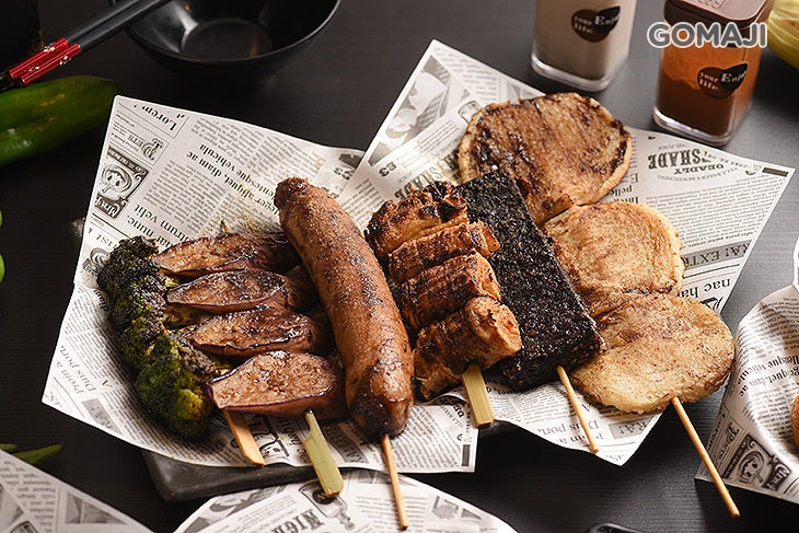 米血/豆皮捲/米腸/甜不辣/茄子/花椰