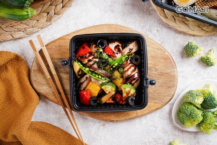 香烤鬼頭刀與義式時蔬 