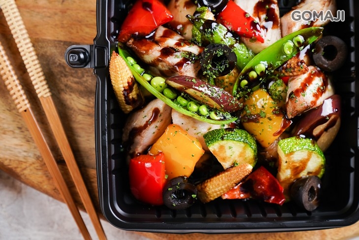 香烤鬼頭刀與義式時蔬 