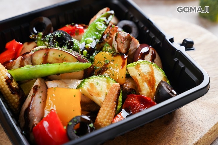 香烤鬼頭刀與義式時蔬 