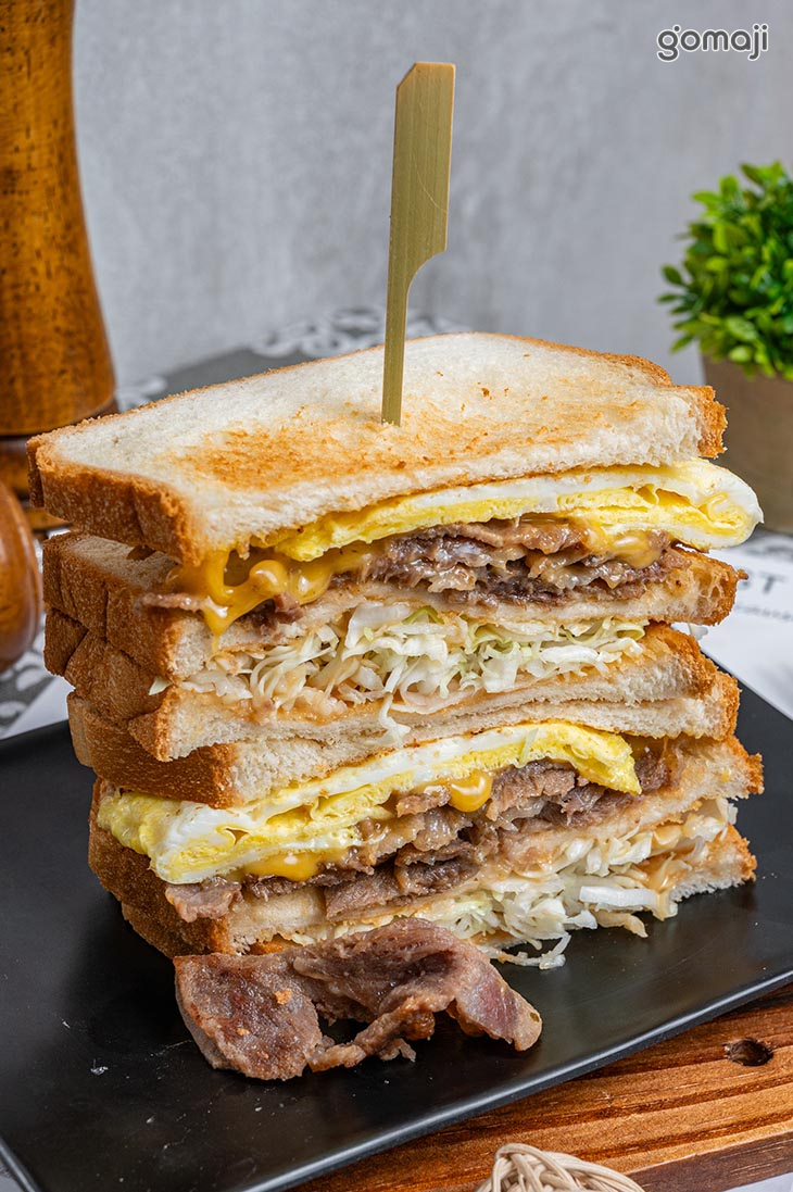 原片起司牛肉三明治