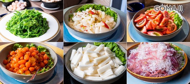 各式健康蔬食區