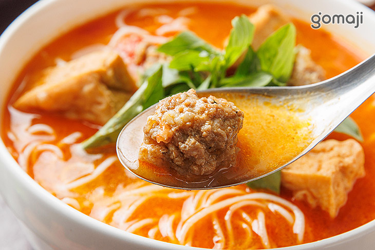 番茄肉丸子米粉湯