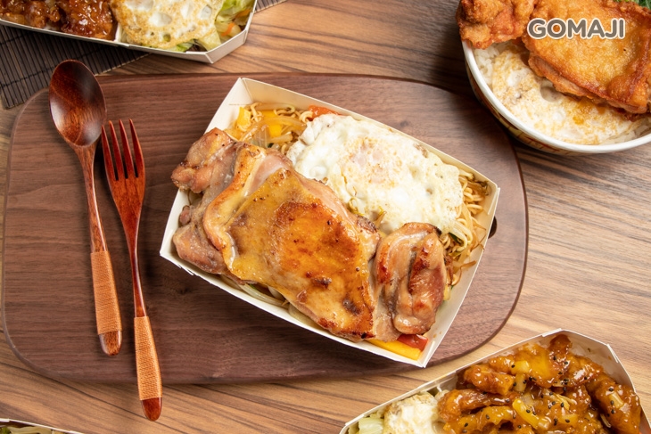 香烤雞排炒公仔麵