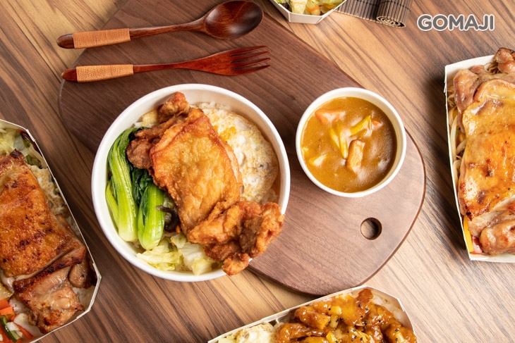 咖喱酥炸雞排飯