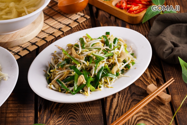 豆芽韭菜及下水