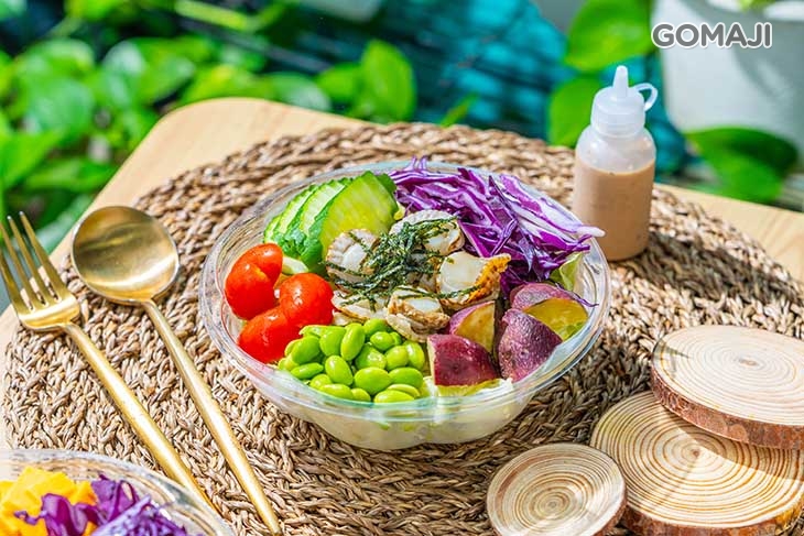 好身材的秘密沙拉 (日式柚醋)