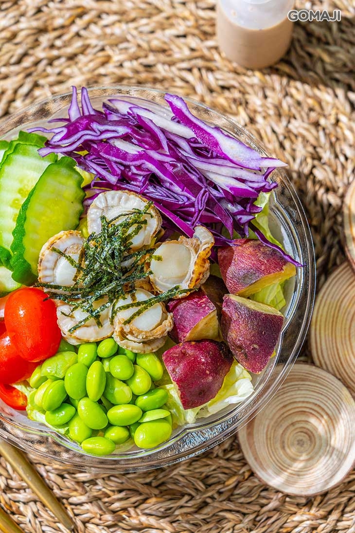 好身材的秘密沙拉 (日式柚醋)