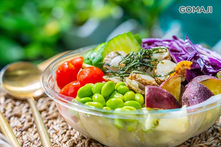 好身材的秘密沙拉 (日式柚醋)