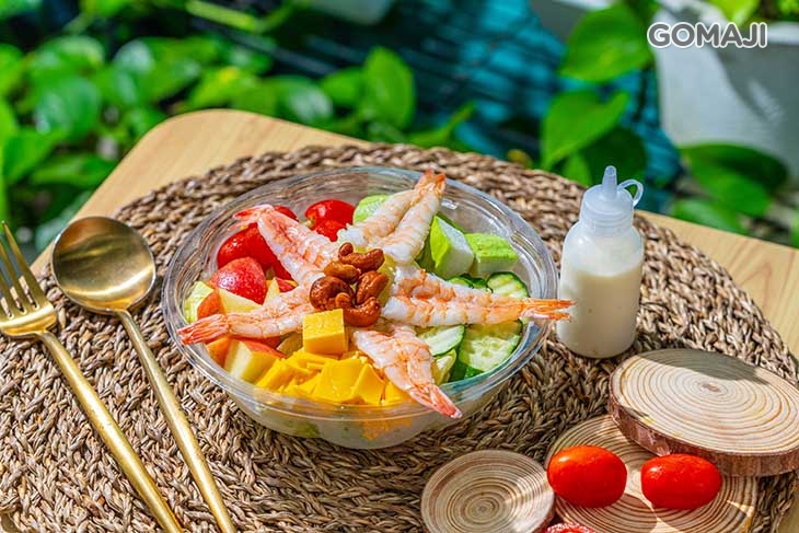 偷藏勁果沙拉(蜂蜜+優格)