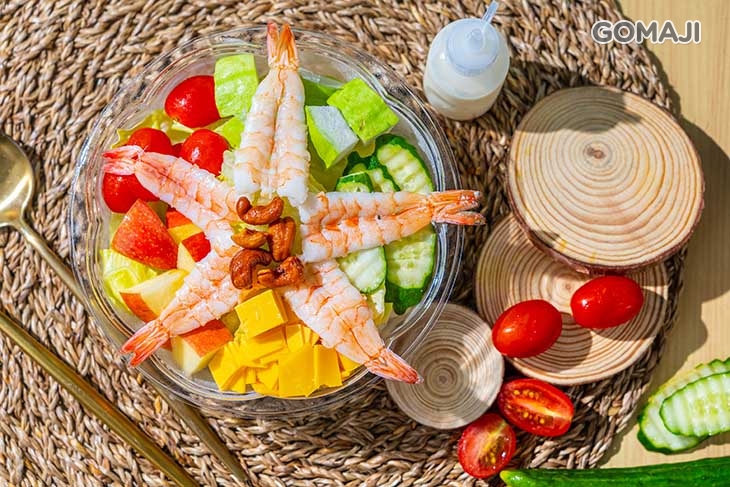 偷藏勁果沙拉(蜂蜜+優格)