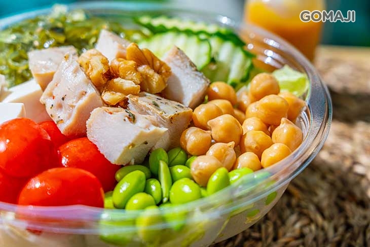 現煮食運動中沙拉(微辣金桔)