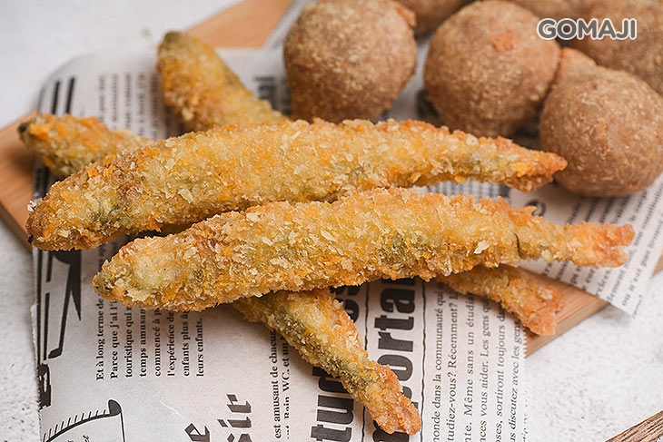 柳葉魚/蛋黃芋球