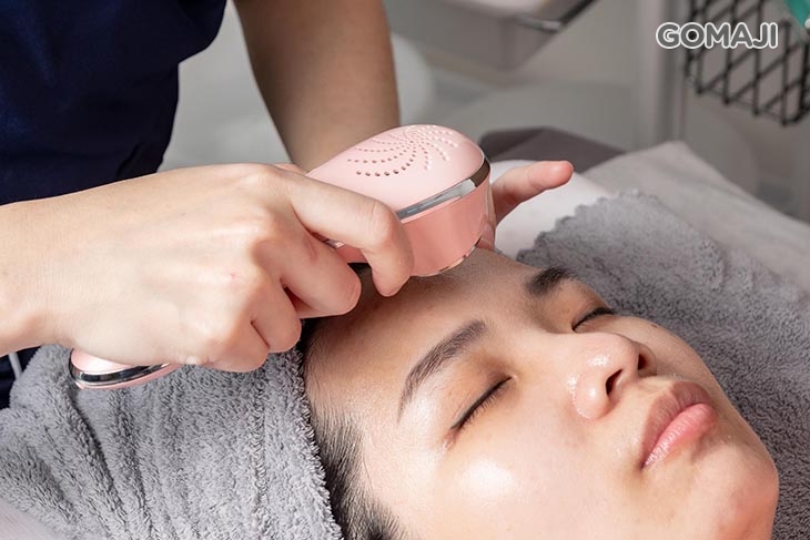 熱感修護全臉導入