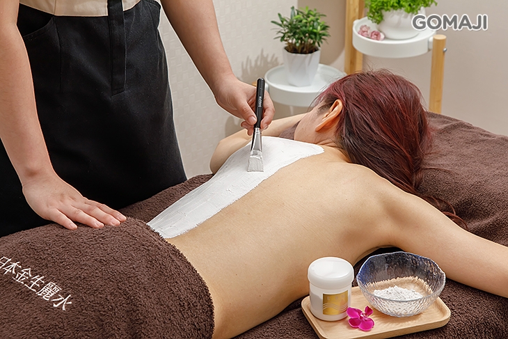 日本酵素淨敷嫩白去角質課程(美背)