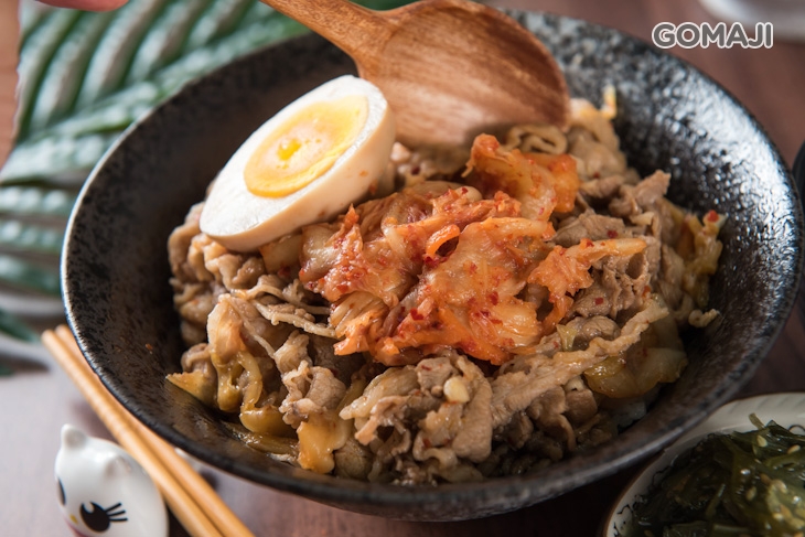 韓式牛丼