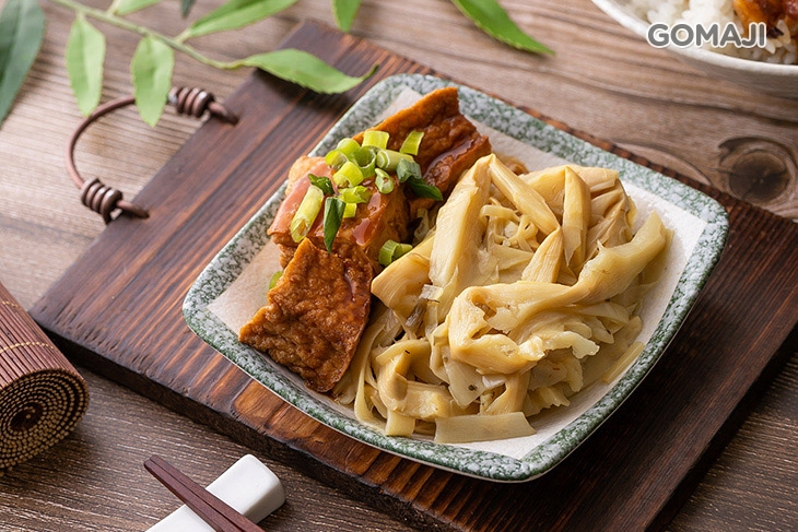 綜合小菜拼盤一份(含：油豆腐+筍絲)