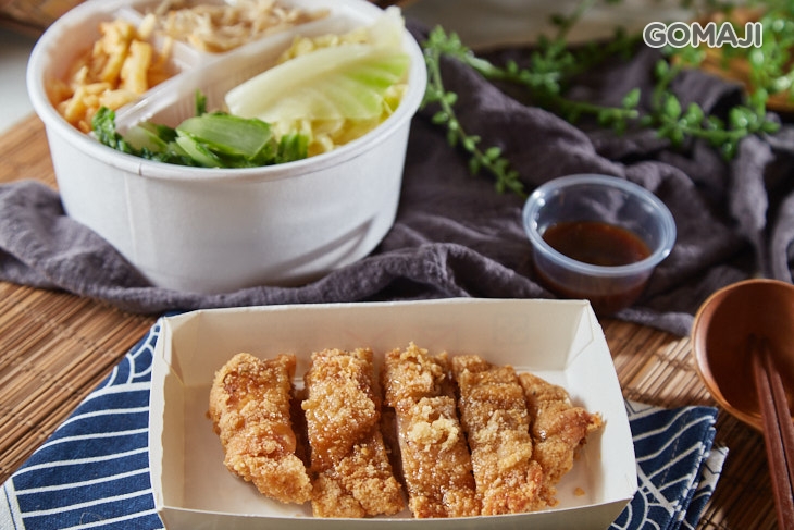 無骨雞腿排套餐