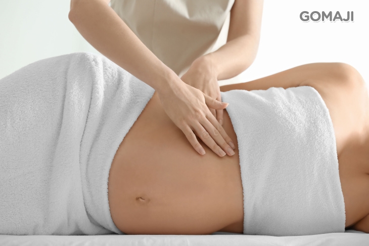 溫和放鬆孕期後背肩腰部的痠痛