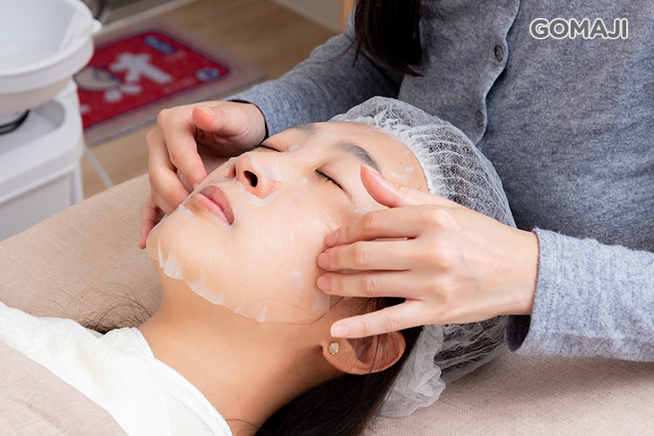 舒緩保濕面膜(同時進行頭部+耳部放鬆)