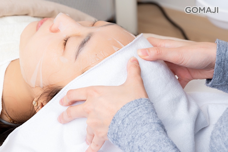 舒緩保濕面膜(同時進行頭部+耳部放鬆)