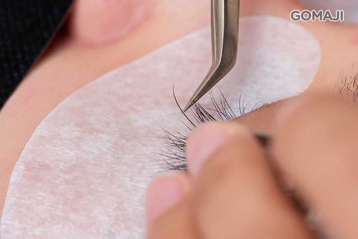 專業輕柔睫毛嫁接使用頂級黑鑽毛 