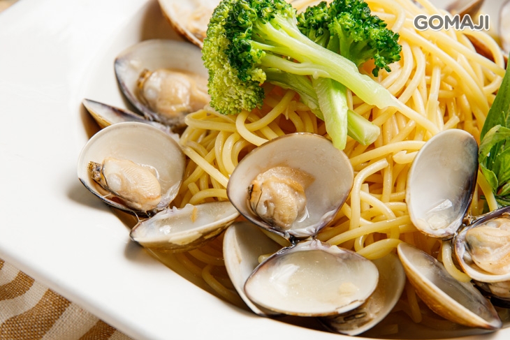  白酒蛤蜊麵