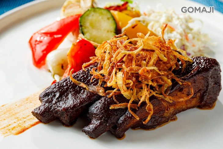 慢燉曼非斯風味BBQ豬肋排5oz