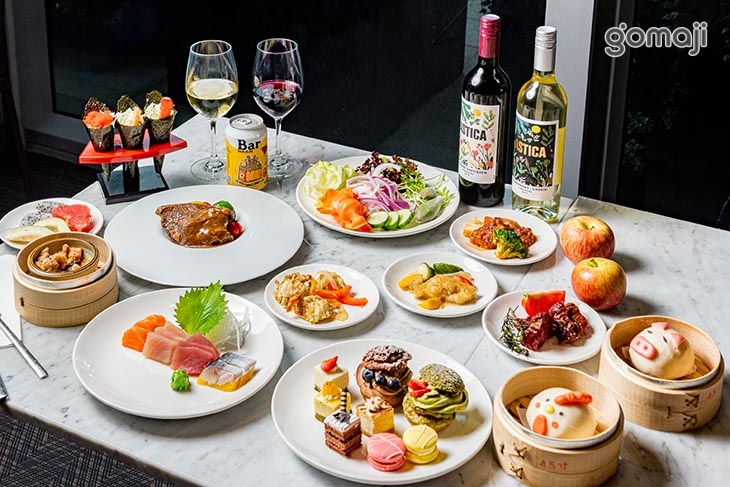 假日單人午晚餐-奢華主廚排餐+semi-buffet自助無限享用