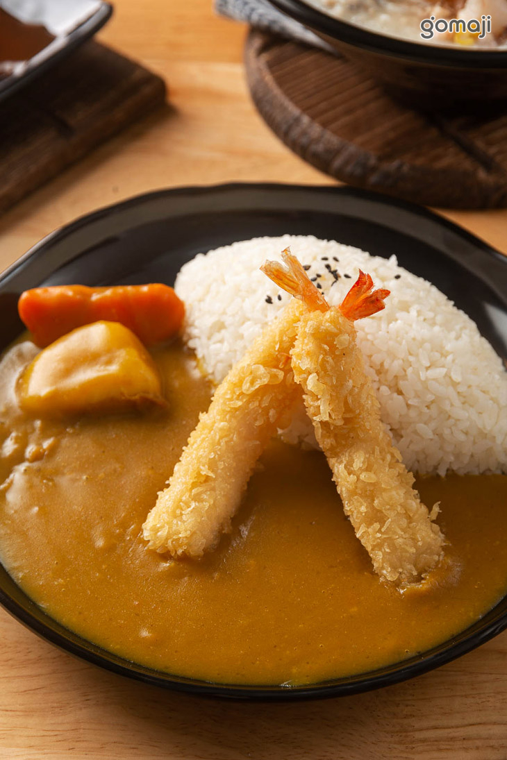 咖哩炸蝦飯