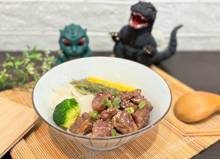 柚香骰子牛蓋飯