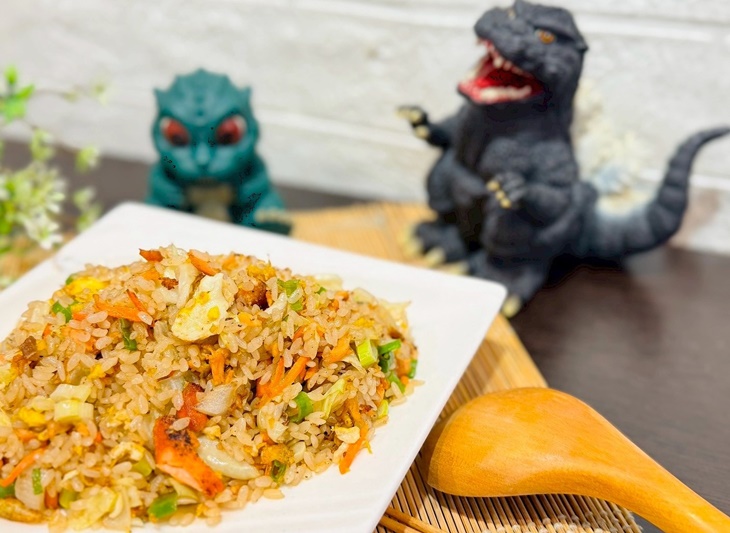 鮭魚炒飯