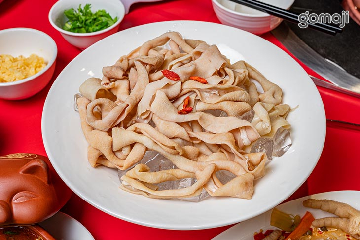 錫箔腦花&鵝腸&泡椒鳳爪